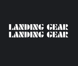 SE Racing Blocks Flyer Decal Kit With Landing Gear Fork BMX 