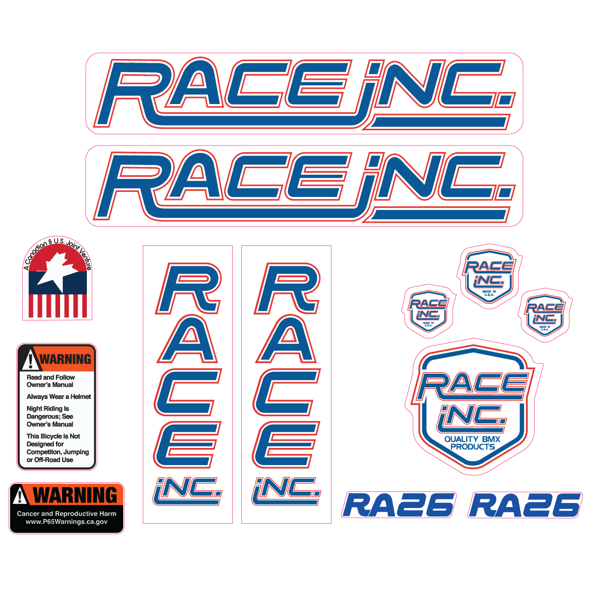 Race inc 26 discount bmx